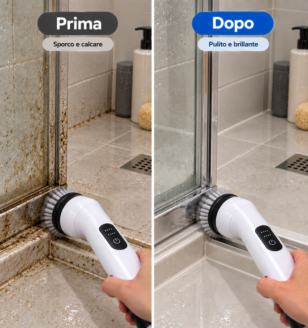 Spazzola Elettrica per Pulizie 7 in 1